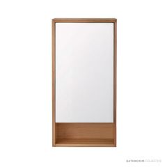 Loughlin Elanora Single Door Timber Shaving Cabinet with Open Shelf ELANORACAB
