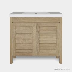 Loughlin Frenchy Two Door Freestanding Timber Vanity on Legs with Integrated Basin FRENCHYONLEGINT