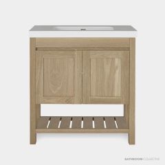 Loughlin Milton Two Door Freestanding Timber Vanity on Legs with Integrated Basin MILTONONLEGINT