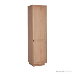 Loughlin Pacific 2100mm High x 525mm Wide Timber Tall Boy with 4 Shelves & Basket PACIFICTALLBOY