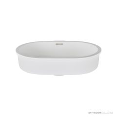 Loughlin Sotto Stadium Oval Acrylic 493mm Undermount Basin