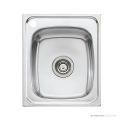 Oliveri Martini Topmount Single Bowl Sink 410mm