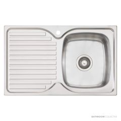 Oliveri Endeavour Topmount Single Bowl Sink 770mm