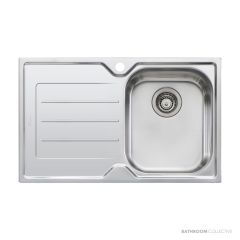 Oliveri Flinders Topmount Single Bowl Sink 770mm