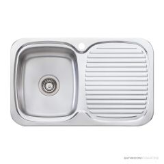 Oliveri Lakeland Topmount Single Bowl Sink 770mm