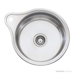 Oliveri Solitaire Topmount Round Sink 590mm