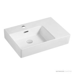 Oliveri Munich Wall Hung Basin With Shelf 600mm