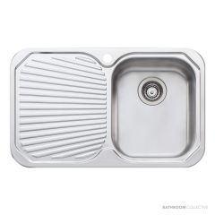 Oliveri Petite Topmount Single Bowl Sink 770mm