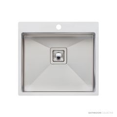 Oliveri Professional Series Topmount Grand Single Bowl Sink 550mm