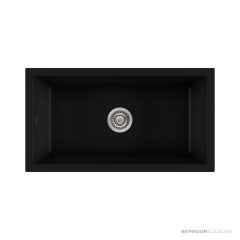 Oliveri Sicily Top & Under Mount Fireclay Farmhouse Single Bowl Sink 840mm
