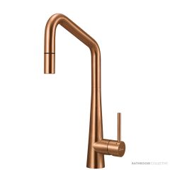 Oliveri Essente 261mm Square Goose Neck Pull Out Mixer