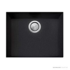 Oliveri Santorini Granite Undermount Grande Single Bowl Sink 600mm