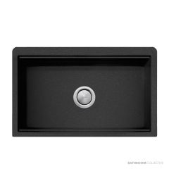 Oliveri Santorini Granite Undermount Farmhouse Single Bowl Sink 838mm