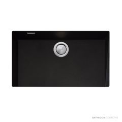 Oliveri Santorini Granite Undermount Mega Single Bowl Sink 760mm