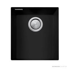 Oliveri Santorini Granite Undermount Single Bowl Sink 410mm