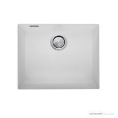 Oliveri Santorini Granite Undermount Large Single Bowl Sink 560mm