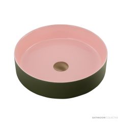 Oliveri Terzofoco Counter Top Short Circular Basin 405mm