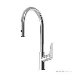 Oliveri Verona 220mm Pull Out Goose Neck Sink Mixer