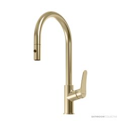 Oliveri Verona 220mm Pull Out Goose Neck Sink Mixer