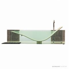 Omvivo Le Cob Freestanding Bath, Matt White LCBCGW