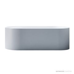 Omvivo Lune 1700 Freestanding Bath, Matt White LUFSB1700