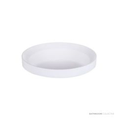Omvivo Père Round Semi Inset Basin, Matt White PESSROUSI