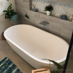 Pietra Bianca Bella 1800mm Stone Freestanding Bath PB4021-18