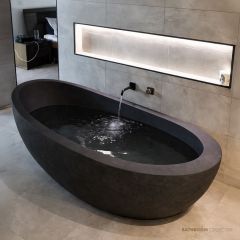 Pietra Bianca Autumn 1500mm Stone Freestanding Bath PB4097-15