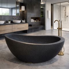 Pietra Bianca Autumn 1700mm Stone Freestanding Bath PB4097-17