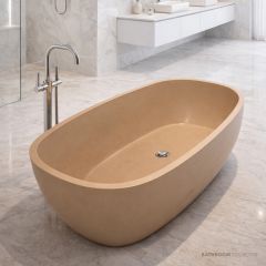 Pietra Bianca Bora 1800mm Stone Freestanding Bath PBS1081