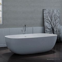 Pietra Bianca Bora 1620mm Stone Freestanding Bath PBS1080