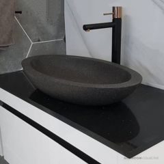 Pietra Bianca Vivian 600mm Stone Above Counter Basin PB3007