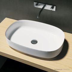 Pietra Bianca Bianca 600mm Stone Above Counter Basin PB3010