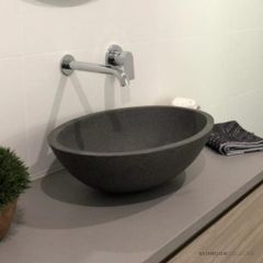 Pietra Bianca Pearl 500mm Stone Above Counter Basin PB3016
