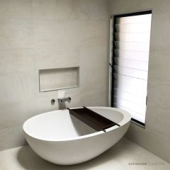 Pietra Bianca Whitney 1800mm Stone Freestanding Bath PB4095-18