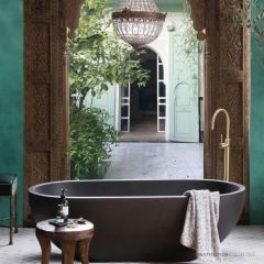 Pietra Bianca Ryese 1600mm Stone Freestanding Bath PB4100-16