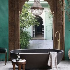 Pietra Bianca Ryese 1800mm Stone Freestanding Bath PB4100-18