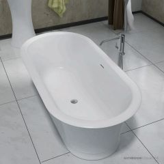Pietra Bianca Rome 1800mm Stone Freestanding Bath PBS1015