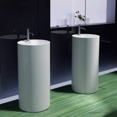 Pietra Bianca Union 450mm Stone Freestanding Basin, PBS2021