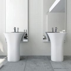 Pietra Bianca Iceland 600mm Stone Freestanding Basin PBS2024