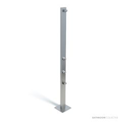 Rainware 5000 Beach Slim Commercial Outdoor Shower With Time Flow