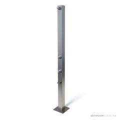 Rainware 5003 Beach Solo Commercial Outdoor Shower With Time Flow & Footwash