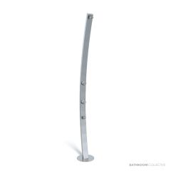 Rainware 5007 Beach Aquiline Commercial Outdoor Shower With Time Flow & Footwash