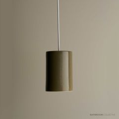 Robert Gordon Pottery Large Cylinder Pendant Olive 2253OG