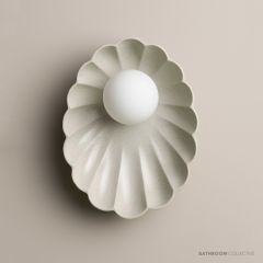 Robert Gordon Pottery Oyster Wall Sconce Shale 225627