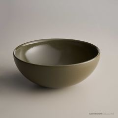 Robert Gordon Pottery Clay 340 Dish Hand Basin Olive 340OG