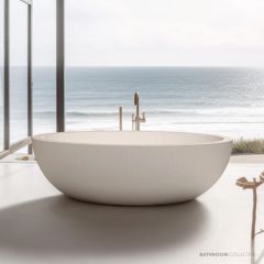 Apaiser Sentosa 1720mm Stone Freestanding Bath SENTOSA-BATH-1720-5025-X3
