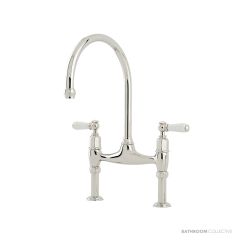 Shaws by Perrin & Rowe Pendleton Kitchen Mixer - Polished Nickel AUSH.4193NIWPC/H1
