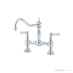 Shaws by Perrin & Rowe Hambleton Kitchen Mixer - Chrome AUSH.4751CPWPC