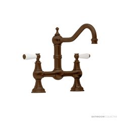 Shaws by Perrin & Rowe Hambleton Kitchen Mixer - English Bronze AUSH.4751EBWPC